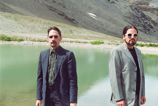 Schreiben seit mehr als zehn Jahren an ihrem Neunteiler 'Mond0': Kilian Fitzpatrick und Nikolai Vogel - Photo (c) Vogel & Fitzpatrick Verlag GbR Black Ink