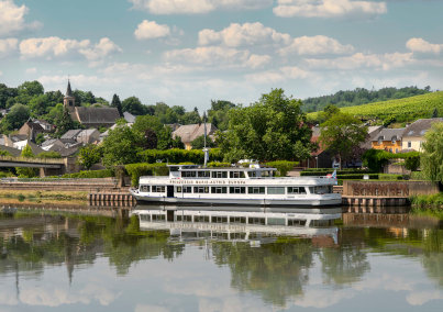 Schiff Prinzessin Marie-Astrid Europa in Schengen