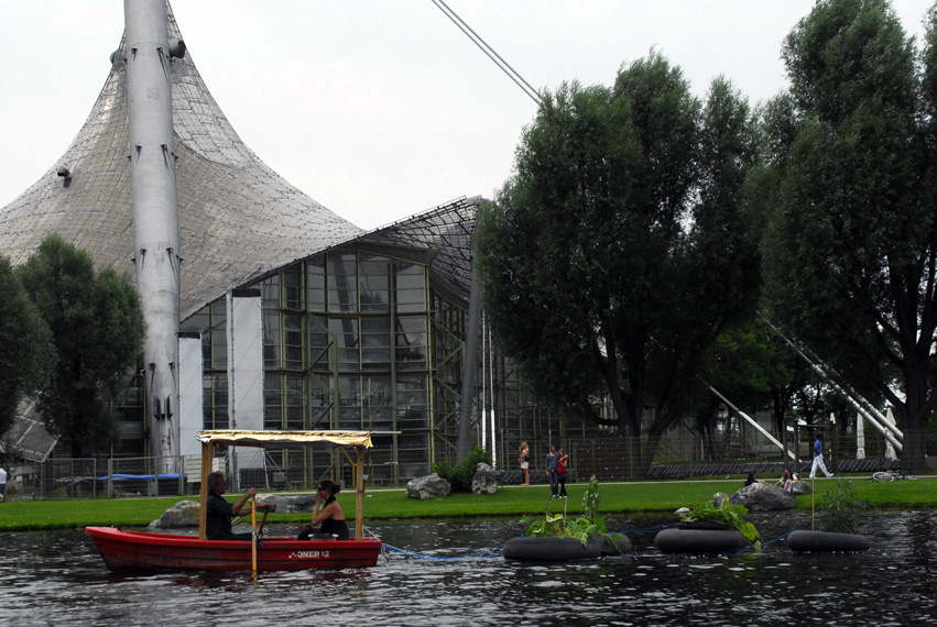 Die erste M&uuml;nchner See-Triennale f&uuml;r Performance-Kunst: Anja Uhlig