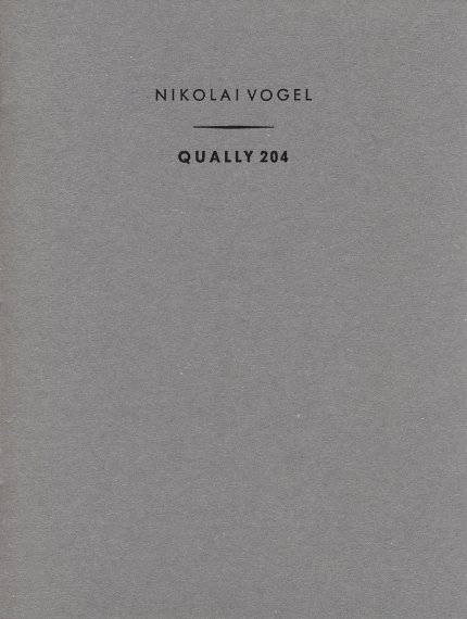 Nikolai Vogel: Publications