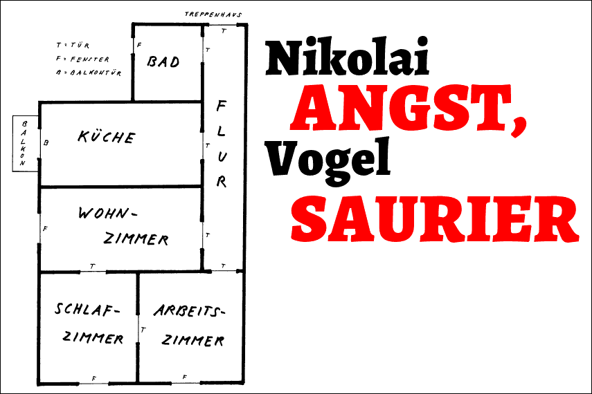 Nikolai Vogel: Angst, Saurier (c) Nikolai Vogel